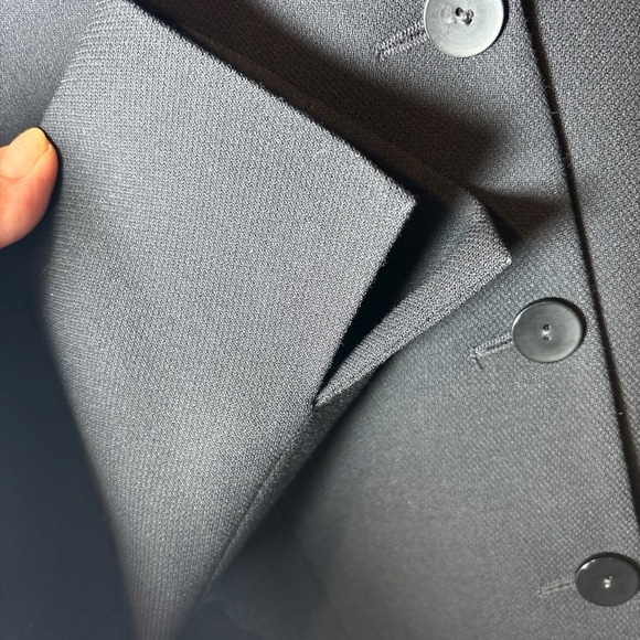 Vintage 90’s PendletonVirgin wool feminine Women's Black 10 single Blazer - Picture 5 of 6